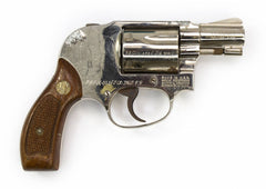 S&W .38 Revolver, .38 Special, 2" Barrel, Nickel