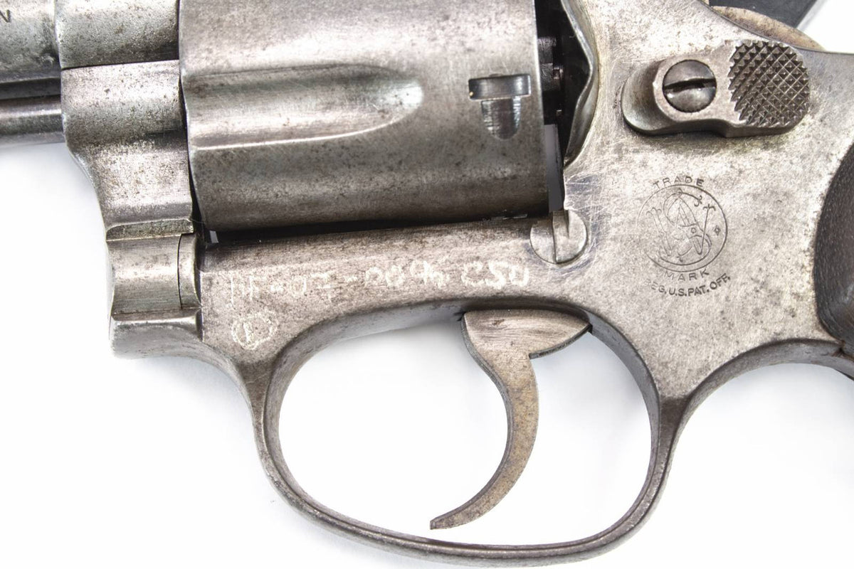 S&W 36 .38 SPL 2" BARREL BLUED FIXED SIGHT SQUARE BUTT-