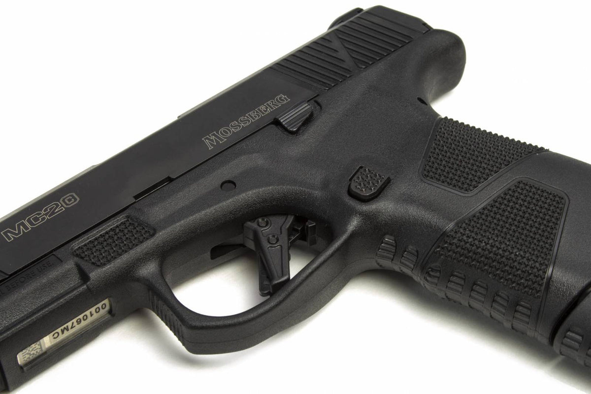 Mossberg 9mm Luger 15+1, 89012 MC-2 Compact 3.90 Matte Black Stainless Steel DLC Slide Black Polymer Grip