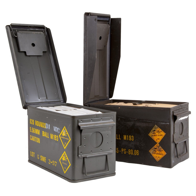 820rds Malaysian 5.56x45mm Ball M193 Surplus Ammunition 55 Grain Full Metal Jacket in Ammo Can