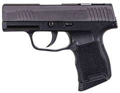 Sig Sauer 3659SAS P365 SAS 9mm Luger 3.10 10+1 Black Steel, Black Polymer Grip