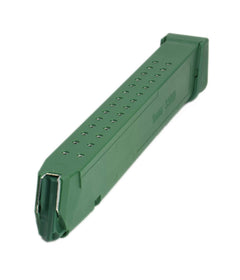Glock Compatible 9mm 33rd GREEN Reinforced Steel Lined Polymer Magazine