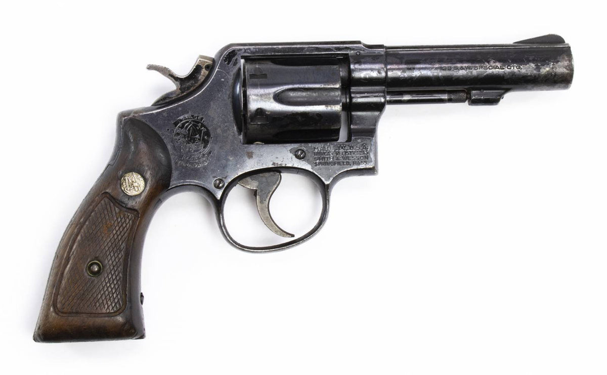 S&W 10-6, .38 Special 4 HEAVY BARREL FIXED SIGHTS SQUARE BUTT BLUED1028
