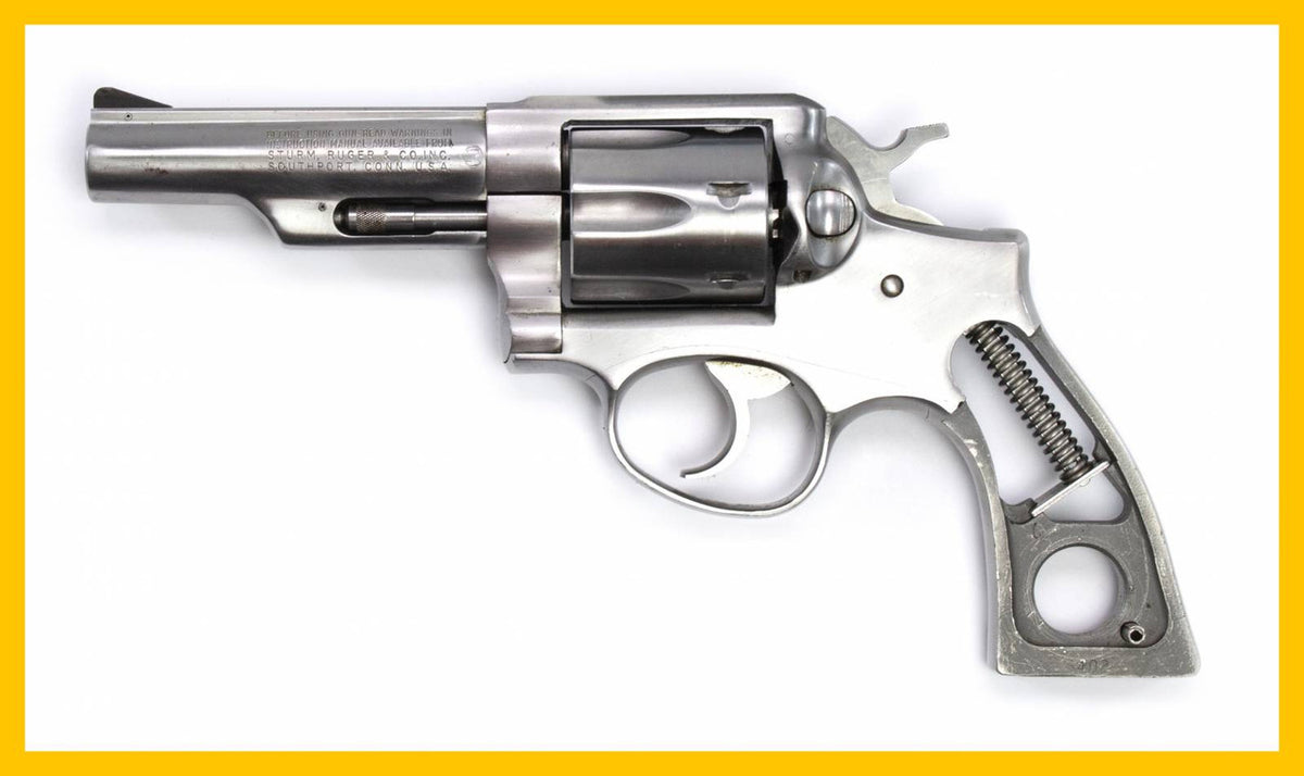 RUGER POLICE SERVICE SIX .357 4 BARREL STAINLESS5938