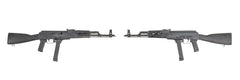 Century Arms WASR-M 9mm Luger 17.25 Barrel w/ Synthetic Stock, Black Polymer Grip & Furniture