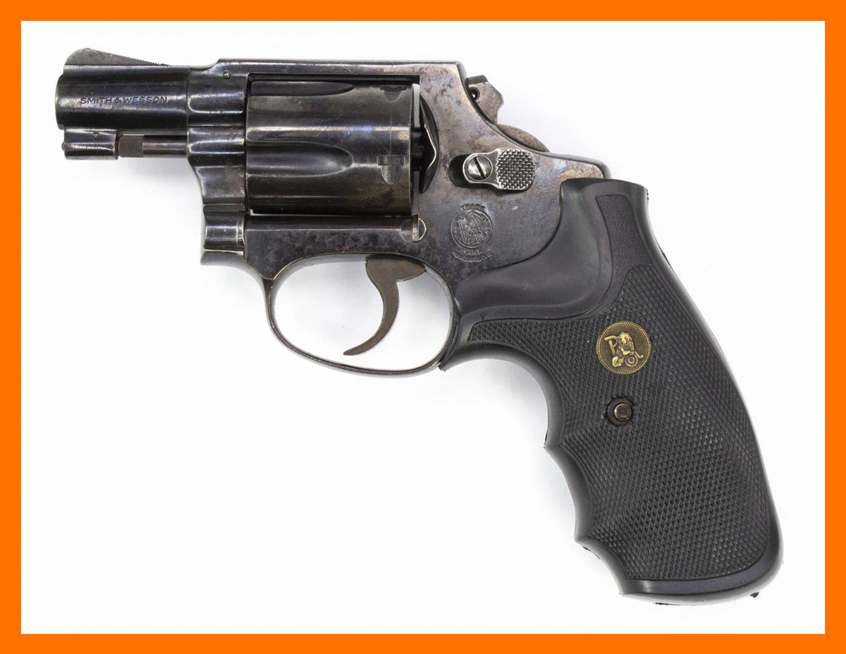 S&W 36 Revolver, .38 Special, 2 Barrel, Bobbed Hammer, Blued6935