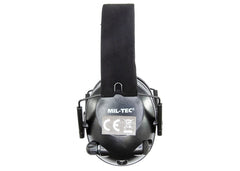 Mil-Tec Padded Active Ear Defenders Electronic 85dB - Black