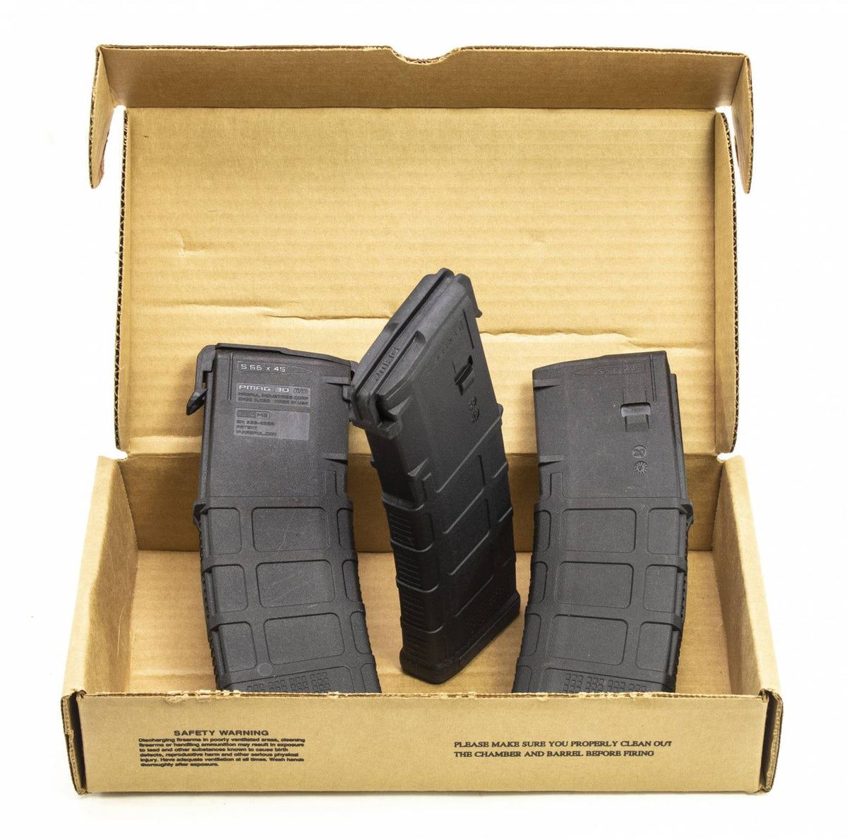 3 NEW PROMAG AR/M4 GEN M3 5.56MM 30RD MAGS (NO PACKAGING)