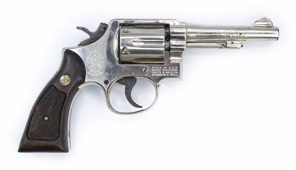 S&W 10-7 Revolver, .38 Special, 4 Barrel, Nickel3738