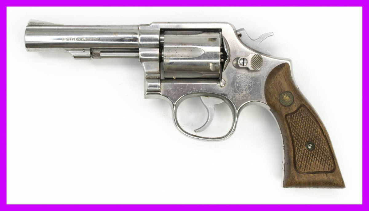 S&W 65-3 Revolver, .357 Magnum, 4" Barrel, Stainless Steel-
