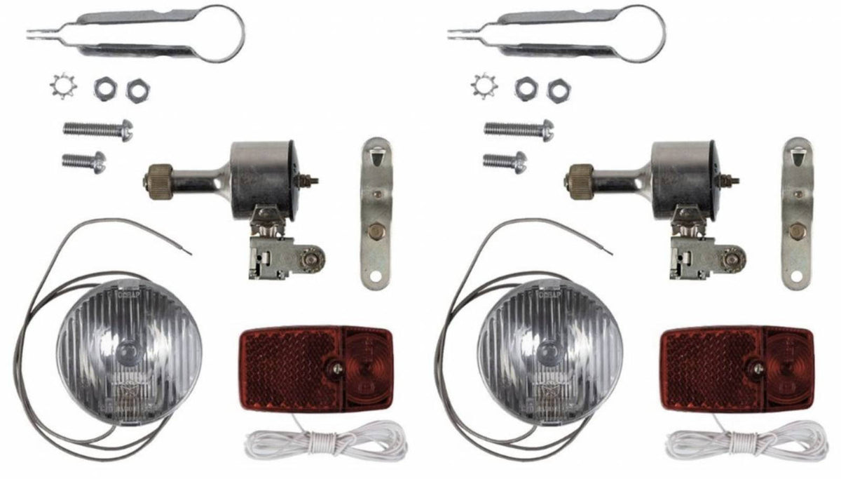 Russian Bicycle Light Set - Like New1413