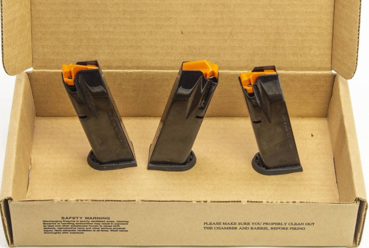 3 USED BERETTA 40 S&W 12RD MAGS