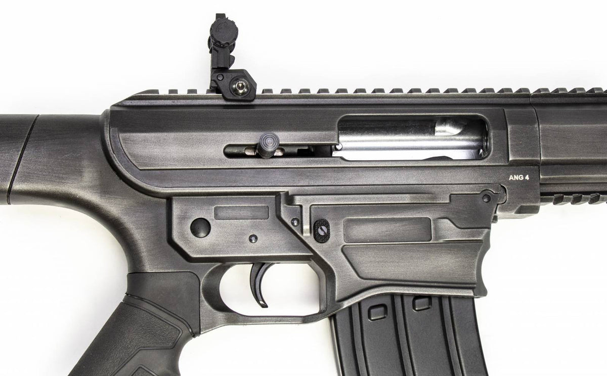 Armelegant 12ga Semi Automatic AR Style Shotgun - Battle-Worn Tungsten