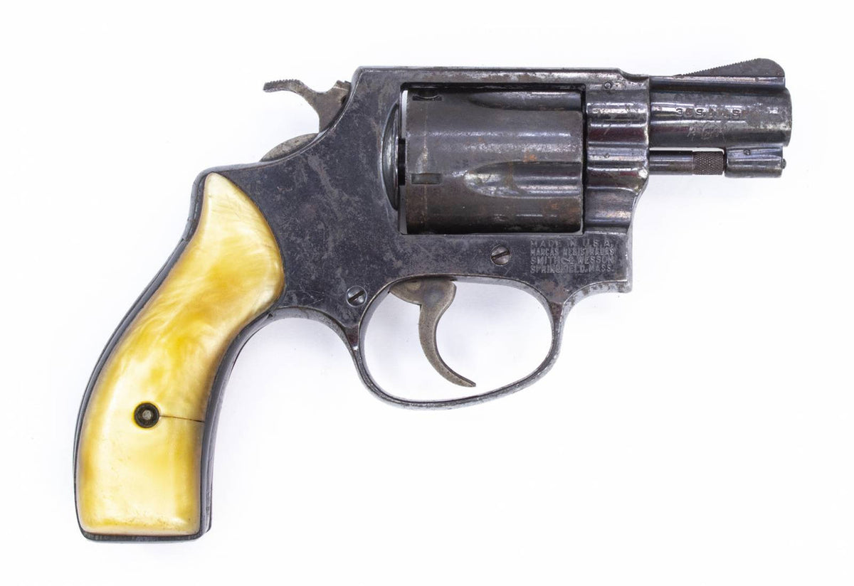 S&W 36 38 SPECIAL 2 BARREL FIXED SIGHTS ROUND BUTT BLUED2