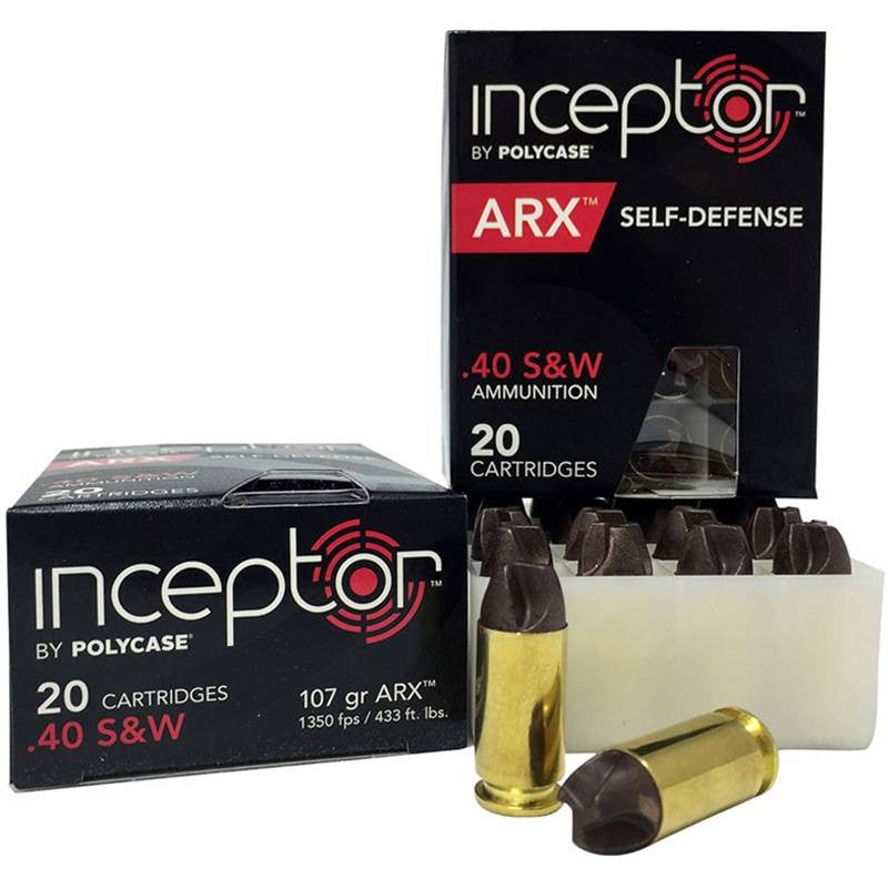 ARX Inceptor by Polycase .40 S&W 107GR 20rds
