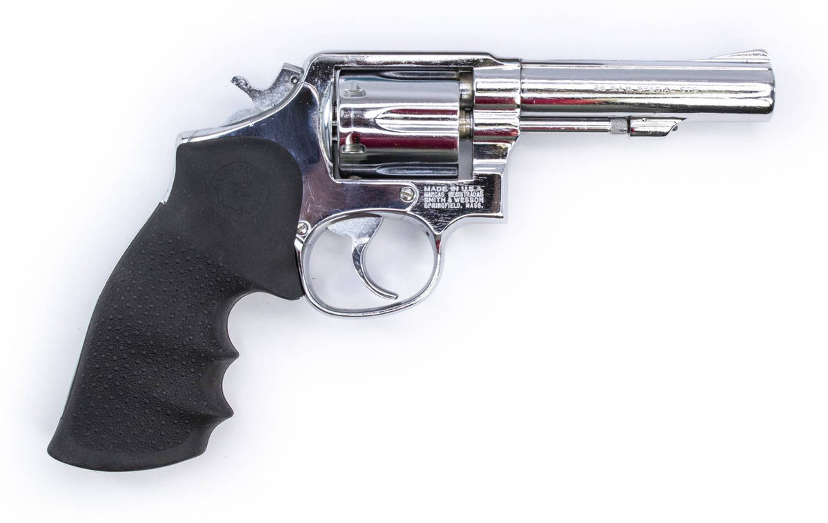 S&W 10-8 Revolver, .38 Special, 4 Barrel, Chrome