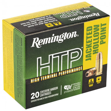 Remington Ammunition RTP40SW2A HTP  40 S&W 180 gr Jacketed Hollow Point (JHP) 20 Bx/ 25 Cs