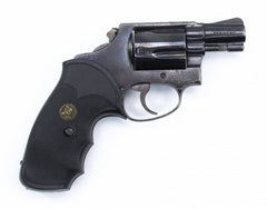 S&W 36, .38 SPECIAL 2 BARREL FIXED SIGHTS ROUND BUTT BLUED5802