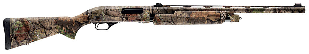 Winchester Guns 512307690 SXP Turkey Hunter Pump 20 Gauge 24 4+1 3 Fixed w/Textured Gripping Panels Stock Aluminum Alloy Receiver with overall Mossy Oak Break-Up Country Finish