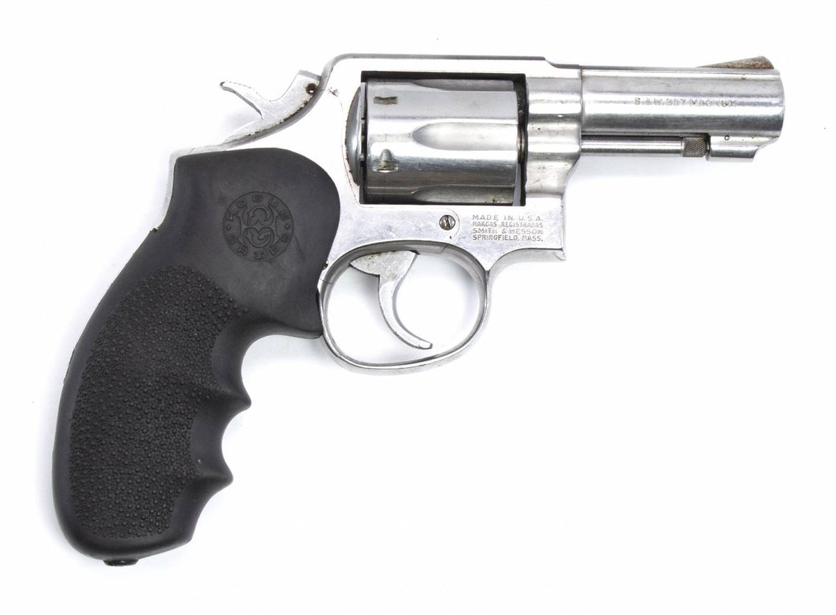 S&W 65-3 Revolver, .357 Magnum, 3" Heavy Barrel, Stainless Steel