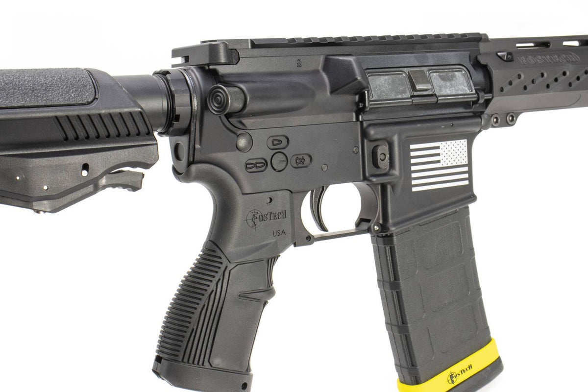 FOSTECH TECH-15 STRYKER RIFLE (5.56) 16" AR-15 BARREL, MACH-2 13 INCH RAIL, SINGLE STAGE TRIGGER (BLACK)