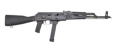 Century Arms WASR-M 9mm Luger 17.25 Barrel w/ Synthetic Stock, Black Polymer Grip & Furniture (787450690905)