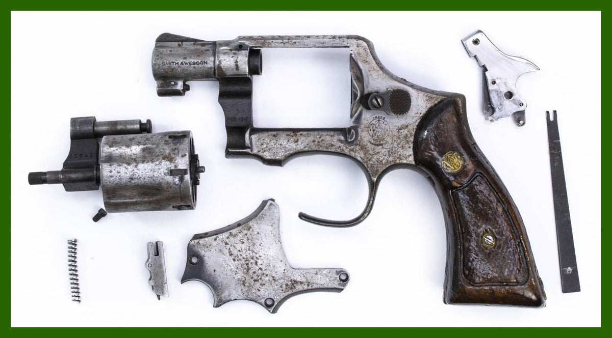 S&W 10-7 Revolver, .38 Special, 2 Barrel, Blue