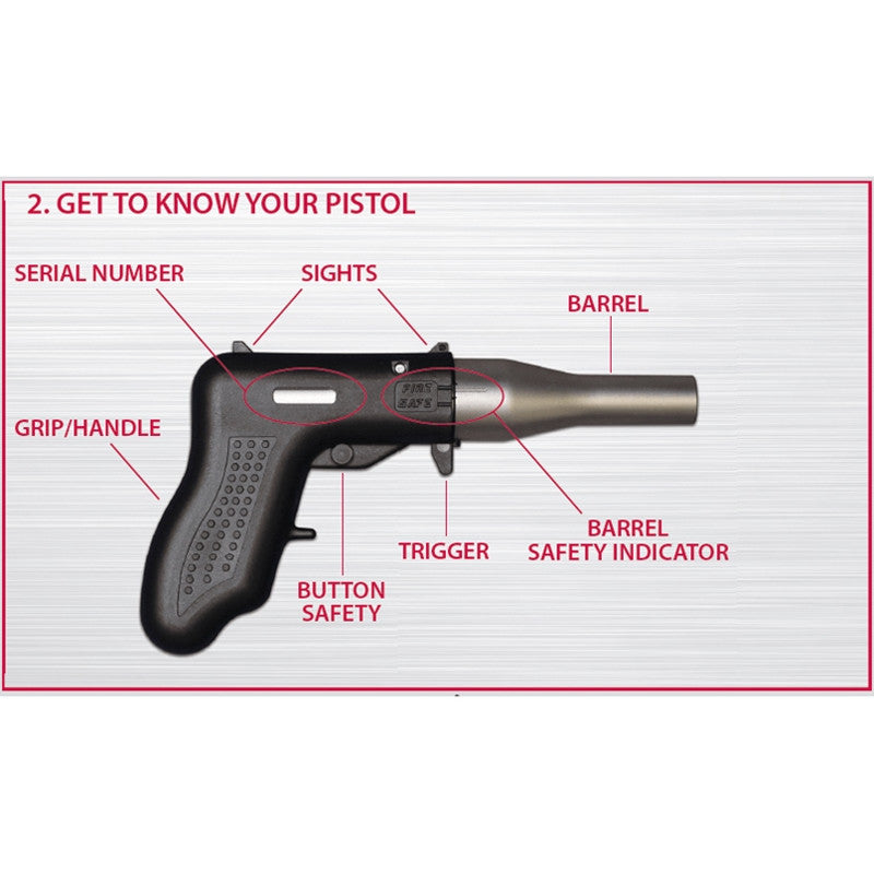 Altor Corporation 9MM Single Shot Self Defense Pistol
