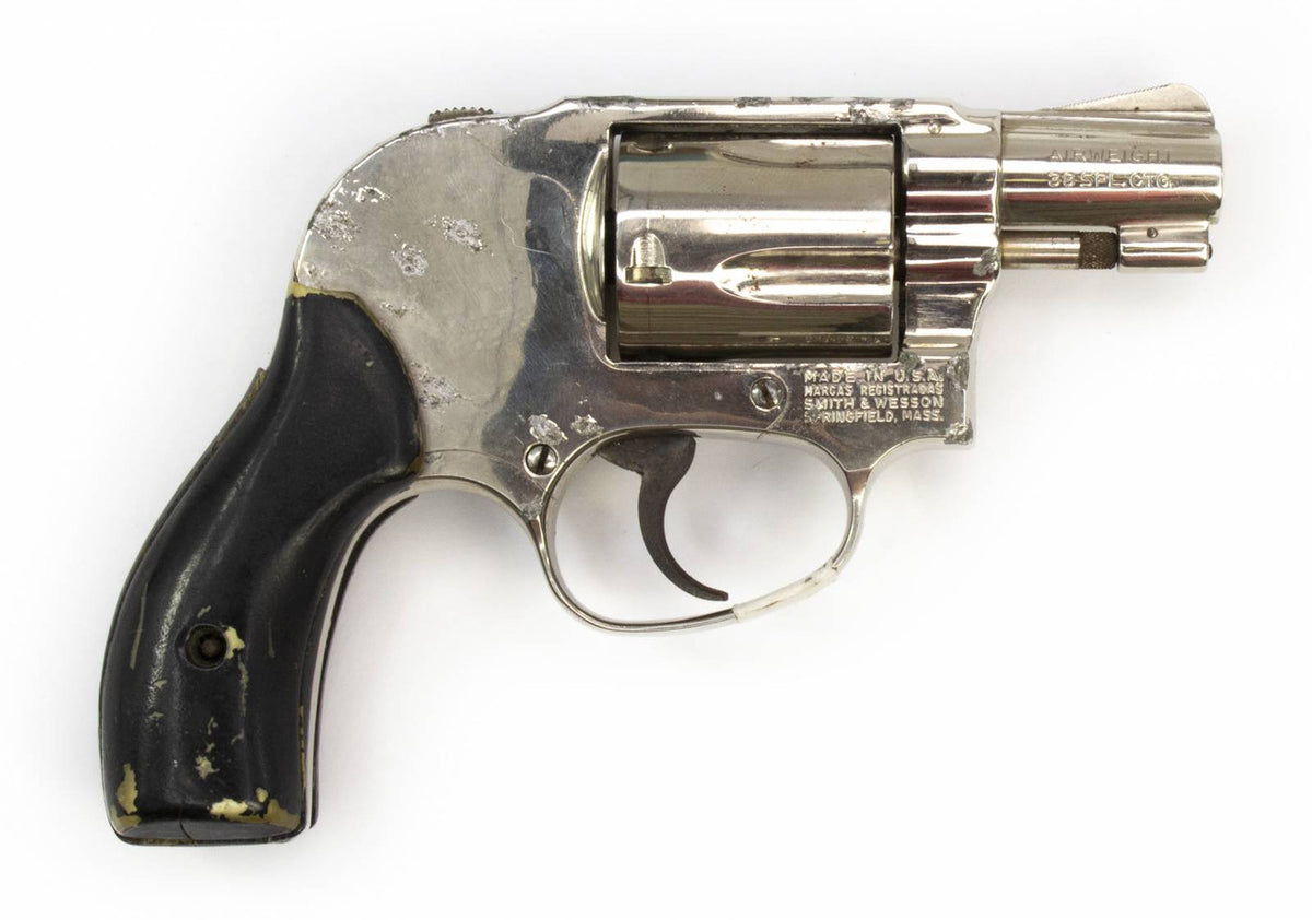 S&W 38 Revolver, .38 Special, 2" Barrel, Nickel-
