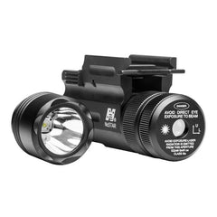 NCStar AQPTFLG Green Laser/Flashlight  Green Laser 5mW Universal w/Accessory Rail 532 nm Wavelength