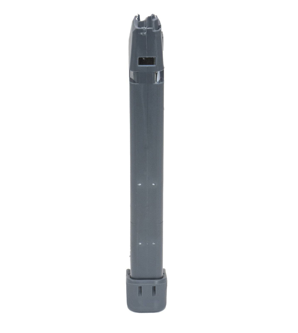 Glock Compatible 9mm 33rd BATTLESHIP GRAY Reinforced Steel Lined Polymer Magazine