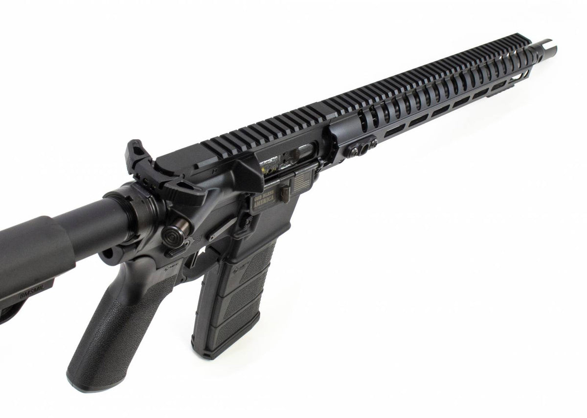 Patriot Ordnance Factory 01644 Minuteman Direct Impingement 5.56x45mm NATO 16.50 30+1 Black Hard Coat Anodized 6 Position MFT Stock