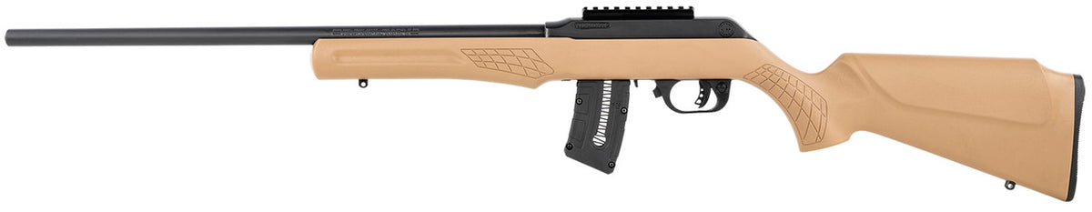 Rossi RS22W2111TAN RS22 22 Mag 10+1 18 Matte Black Rec/Barrel Tan Synthetic Stock Right Hand