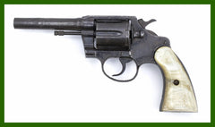 REVOLVER COLT-C&R-POLICE POSITIVE SPECIAL 2ND ISSUE 38SPL 4BARREL SQUARE BUTT BLUE