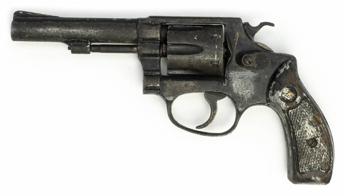 REVOLVER S&W 30-1 32S&W LONG 4BARREL ROUND BUTT FIXED SIGHTS BLUE