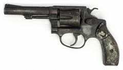 REVOLVER S&W 30-1 32S&W LONG 4BARREL ROUND BUTT FIXED SIGHTS BLUE
