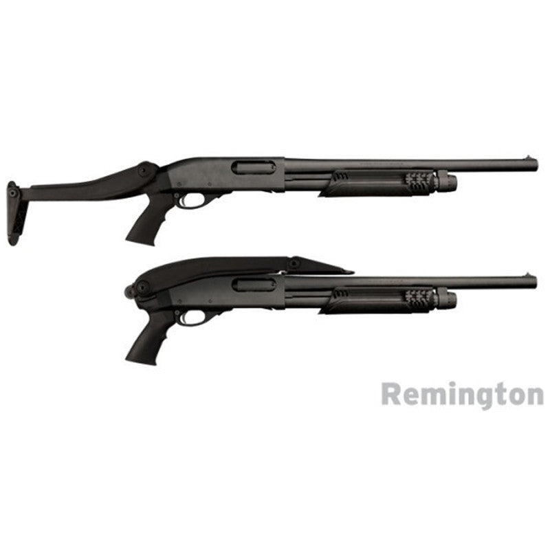 Advanced Technology TFS0600 Shotforce Shotgun Stock Top Folding Black Synthetic for Moss 12/20 GA, Rem 870 12 GA, Win 12/20 GA