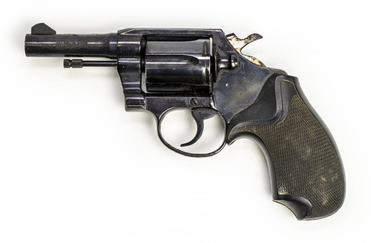 COLT DETECTIVE SPECIAL 2nd ISSUE 38 SPECIAL 3 BARREL BLUED REVOLVER-USED