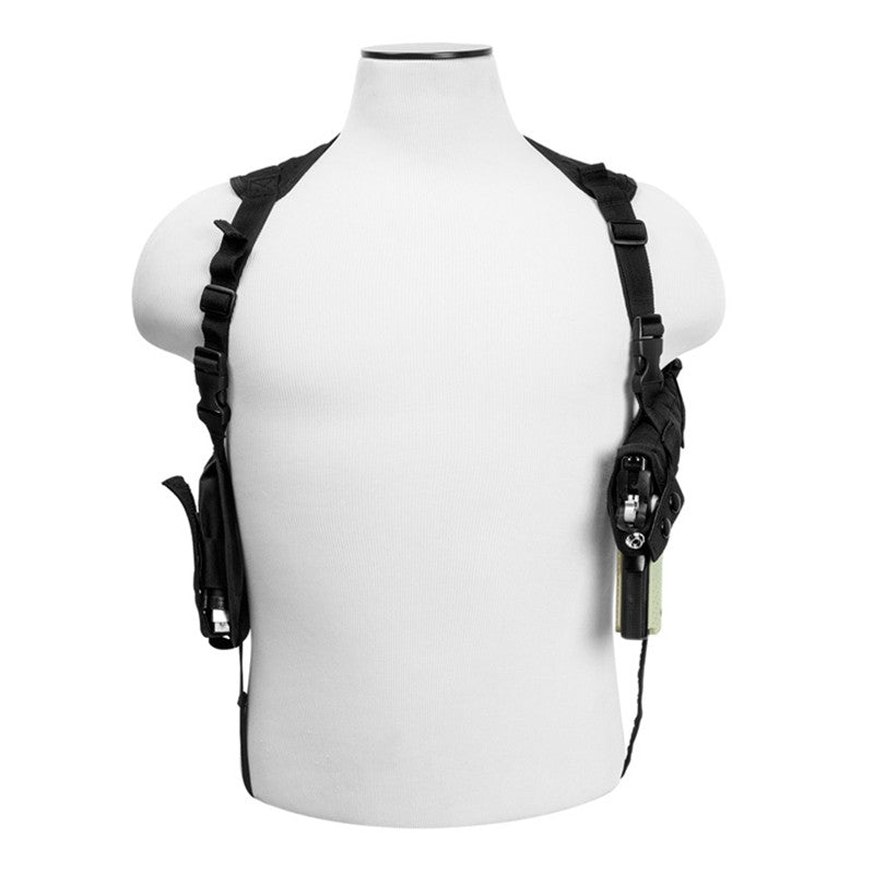 UTG DLX UNIV HORZ SHLDR HLSTR BLK