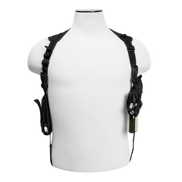UTG DLX UNIV HORZ SHLDR HLSTR BLK