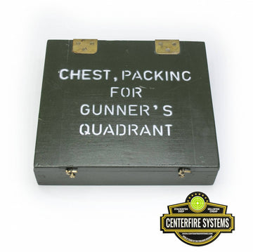 US GI OD WOODEN GUNNERS BOX USED