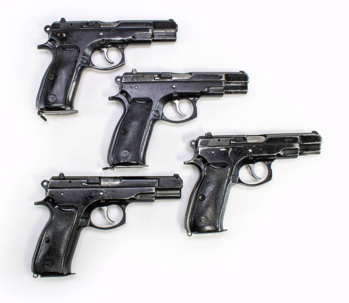 Ceska 9mm CZ75BD Police Trade-In Caliber Black Pistol