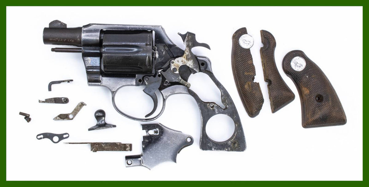 Colt Agent Revolver, .38 Special, 2 Barrel, Blued8168