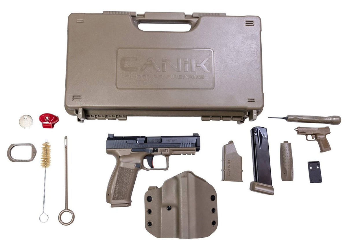 Canik METE SFT 9MM 4.2 BBL OR FS 1-18/1-20 MAG FDE FRAME