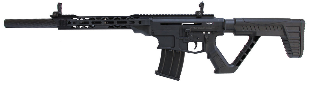 Rock Island VR80 VR80 Black Anodized 12 Gauge 20 3 5+1 Fixed Thumbhole Stock