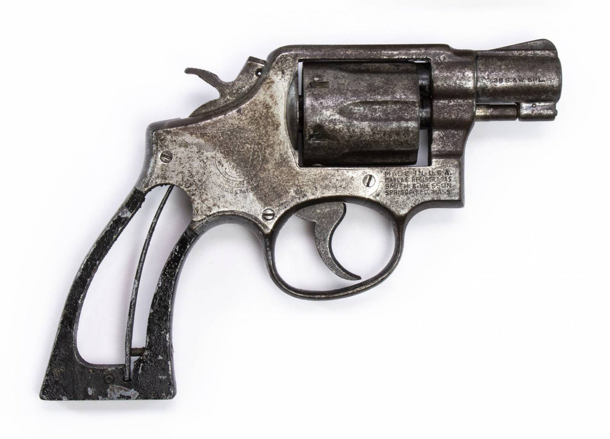 S&W 10-5, .38 Special 2 BARREL FIXED SIGHT SQUARE BUTT BLUED5266