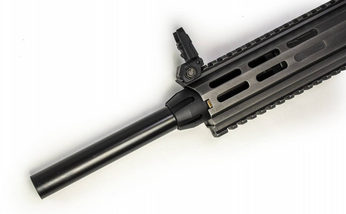 Armelegant 12ga Semi Automatic AR Style Shotgun - Battle-Worn Tungsten