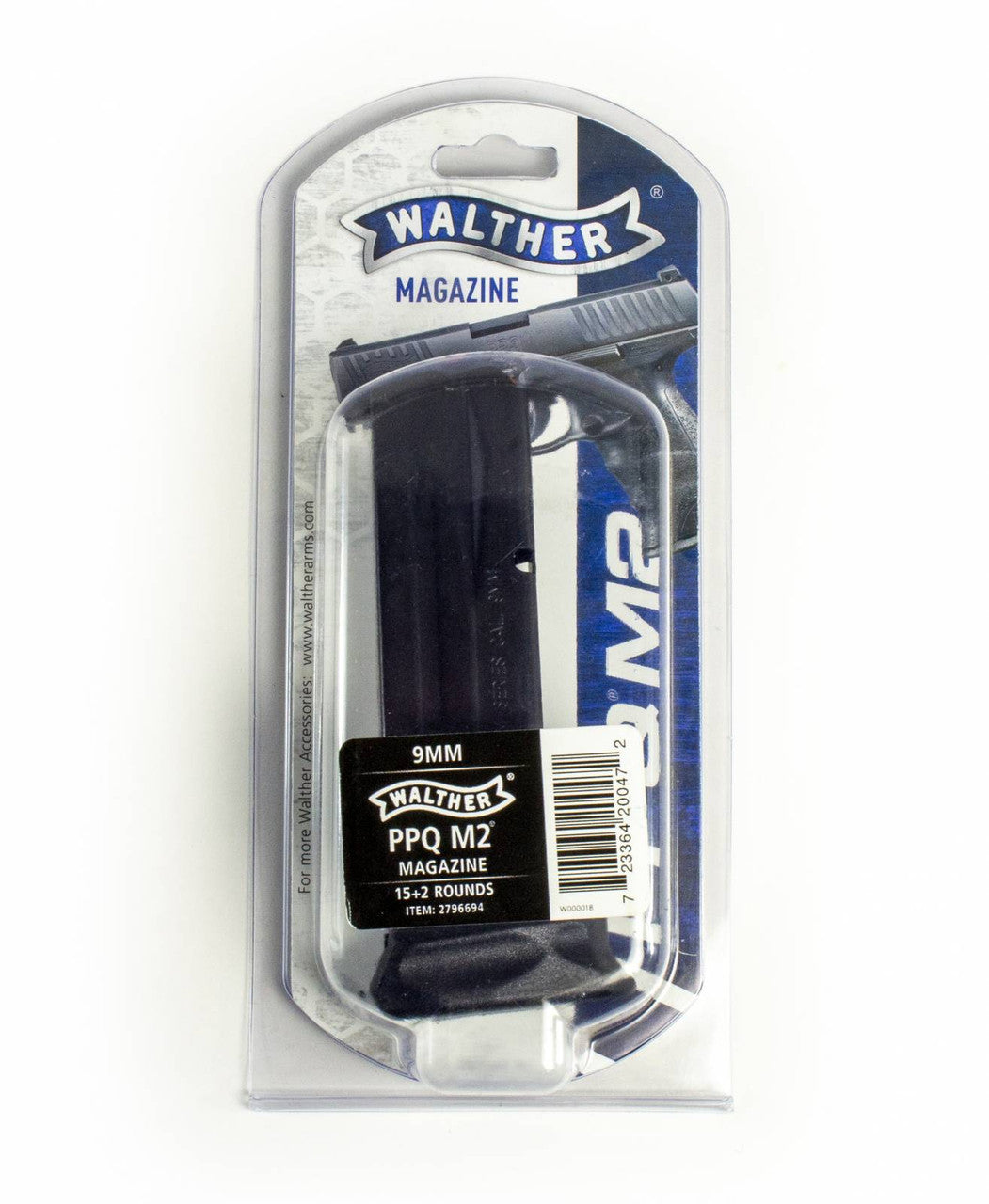 Walther Arms 9mm 17rd PPQ   M2,Q5 Match Black Extended