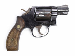 S&W 12-3 AIRWEIGHT 38SPL 2BARREL BLUE SQUARE BUTT