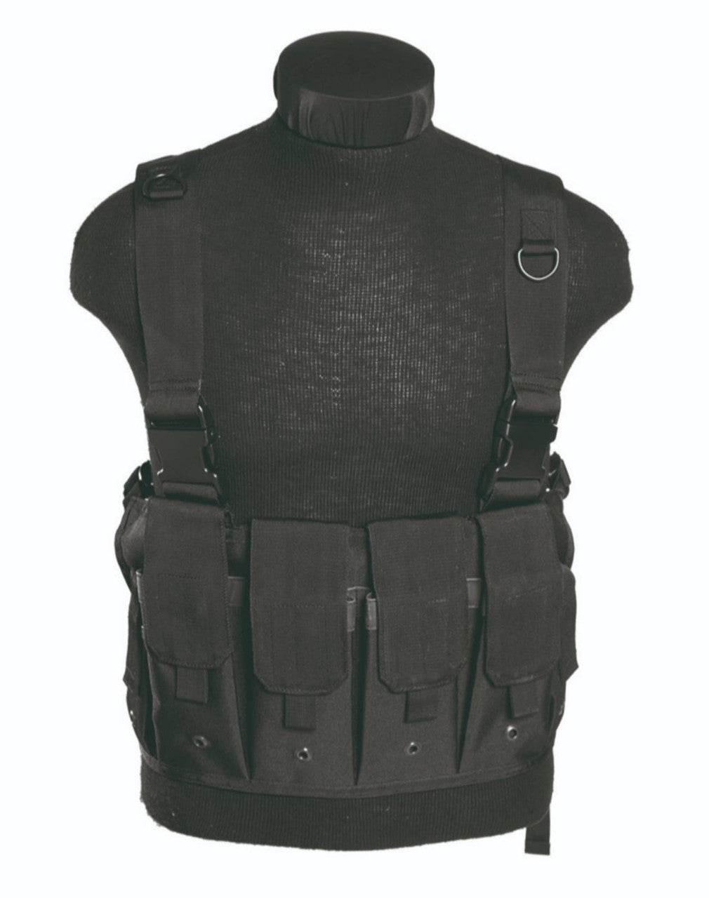 MIL-TEC® New Mag Carrier Chest Rig - Black
